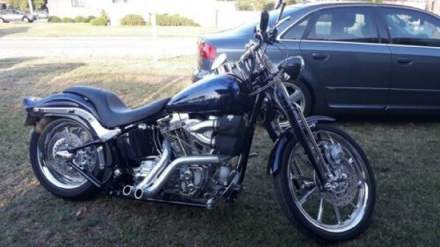 2007 Harley-Davidson Softail Blue for sale | Used ...