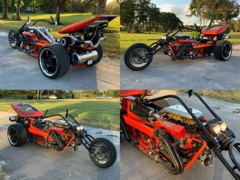 v8 chopper for sale craigslist