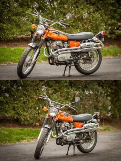 1971 Honda CL Orange for sale craigslist | Used ...