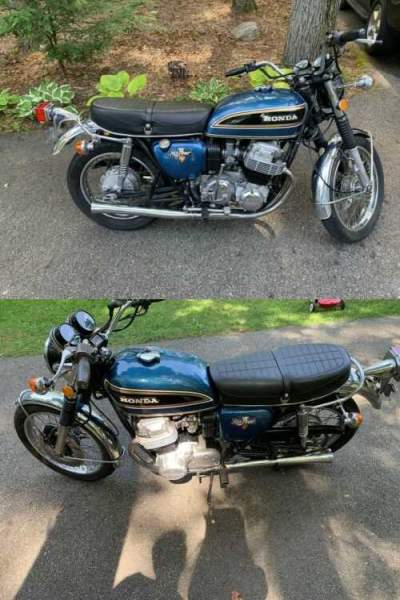 1974 Honda CB Blue for sale craigslist | Used motorcycles ...