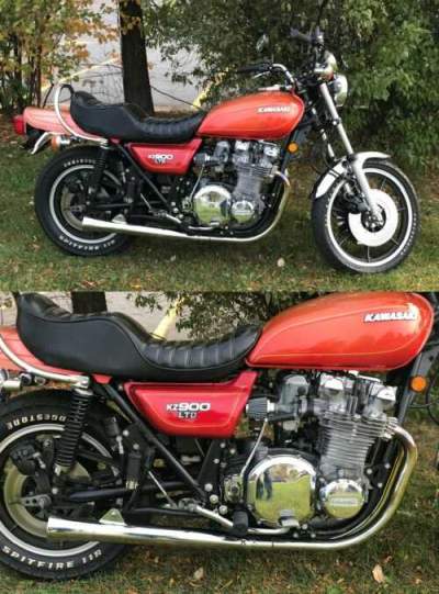 1976 Kawasaki KZ900B Red for sale craigslist | Used ...